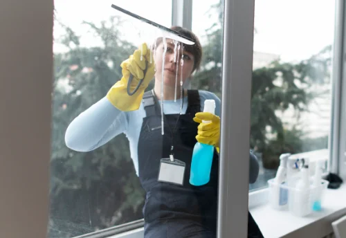 Nettoyage de vitres intérieures et extérieures à Sainte-Feyre-la-Montagne